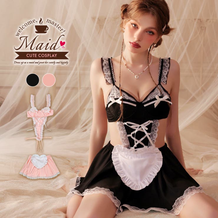 クリスマス コスプレ ドッキングレース メイド ランジェリー | OSYAREVO | 詳細画像1 