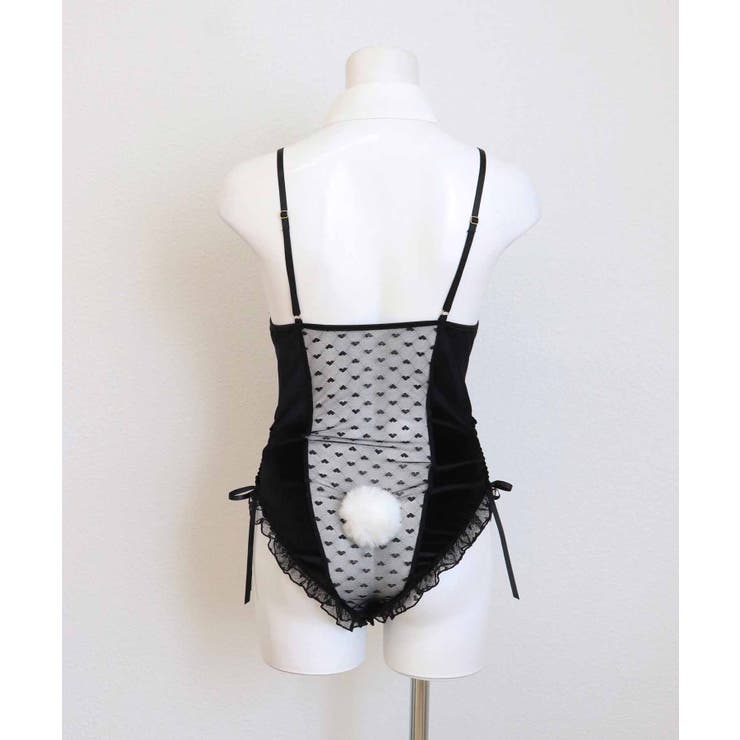 クリスマス コスプレ ベロア×シースルー バニー | OSYAREVO | 詳細画像17 