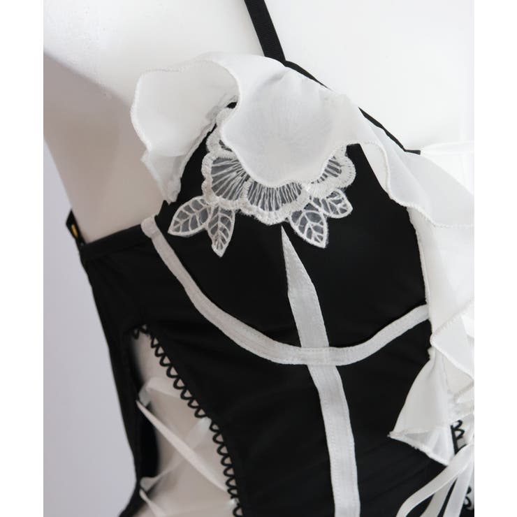 クリスマス コスプレ バニー レースアップ テディ ランジェリー | OSYAREVO | 詳細画像25 