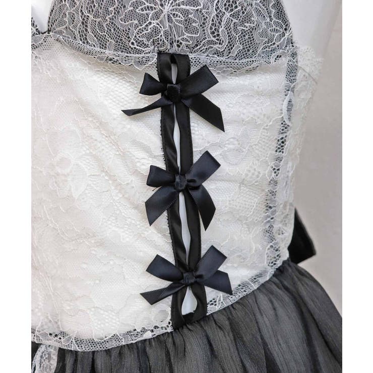 クリスマス コスプレ レース×リボン メイド ランジェリー | OSYAREVO | 詳細画像27 