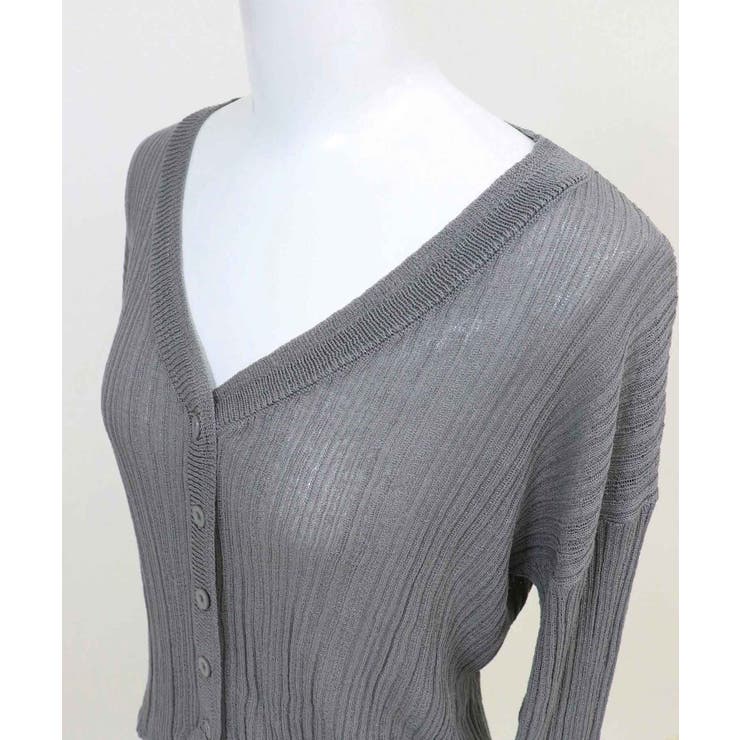 ラッシュガード リブ カーディガン | OSYAREVO | 詳細画像26 