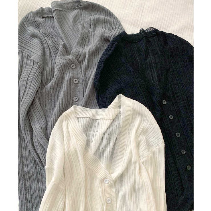 ラッシュガード リブ カーディガン | OSYAREVO | 詳細画像22 