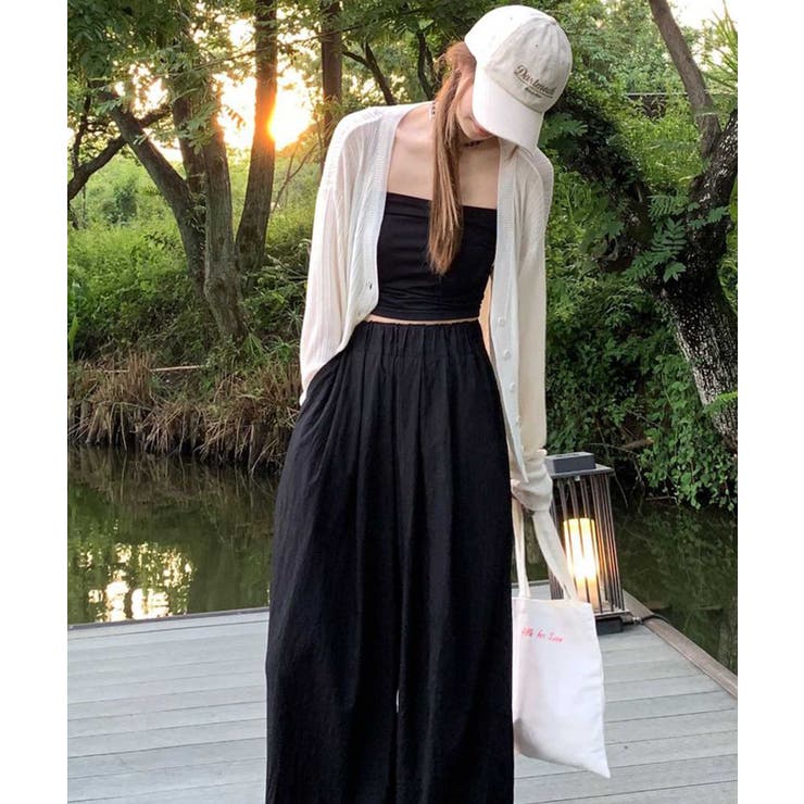 ラッシュガード リブ カーディガン | OSYAREVO | 詳細画像4 