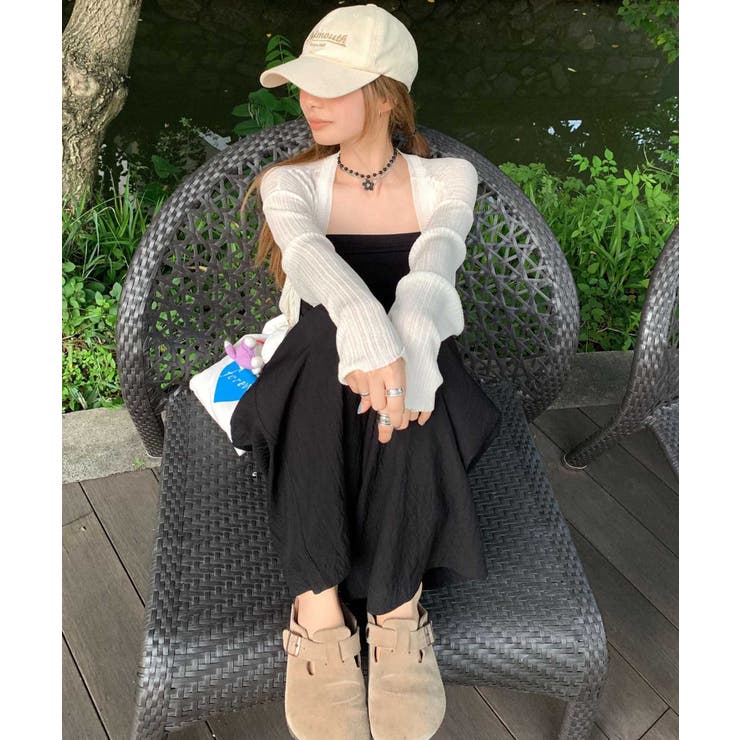 ラッシュガード リブ カーディガン | OSYAREVO | 詳細画像5 