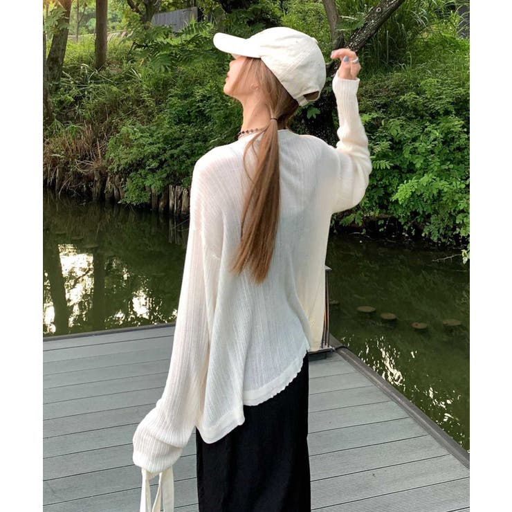 ラッシュガード リブ カーディガン | OSYAREVO | 詳細画像7 