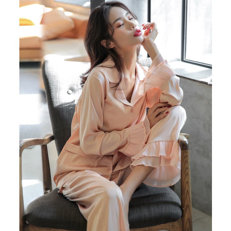 パジャマ 前開き ワンピース 品番 Osrw Osyarevo オシャレボ のレディースファッション通販 Shoplist ショップリスト