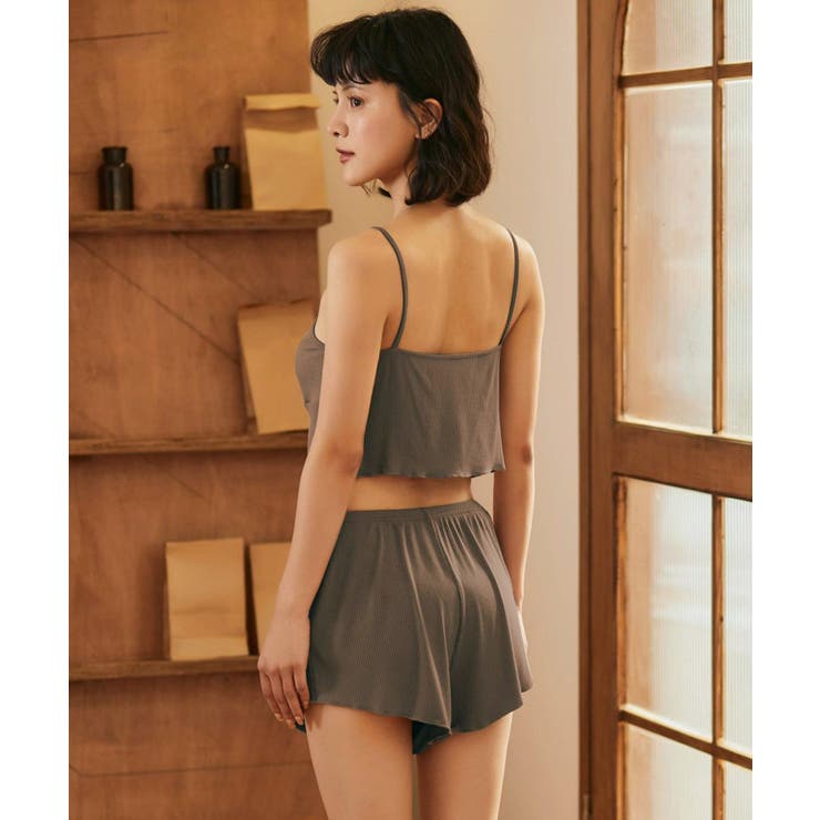 ドロストキャミソール ルームウェア | OSYAREVO | 詳細画像3 