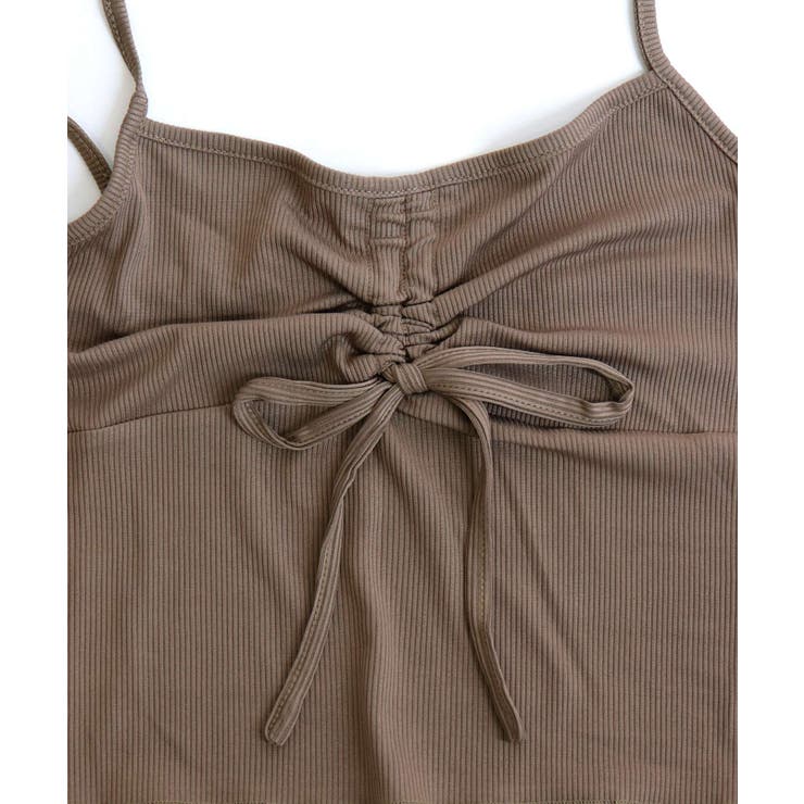 ドロストキャミソール ルームウェア | OSYAREVO | 詳細画像10 