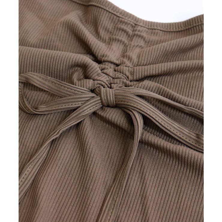 ドロストキャミソール ルームウェア | OSYAREVO | 詳細画像11 