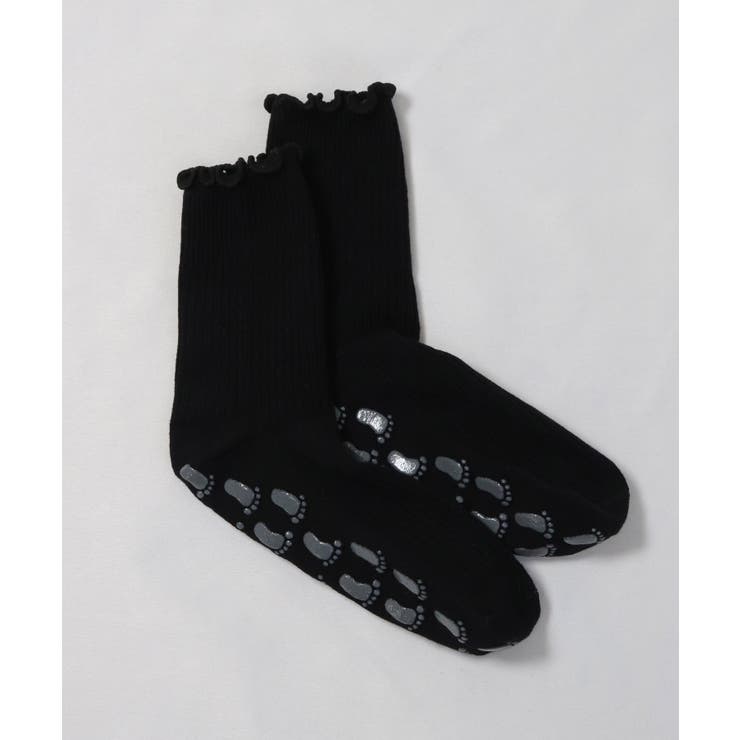 ヨガ ソックス 靴下 ピラティス フリル | OSYAREVO | 詳細画像21 