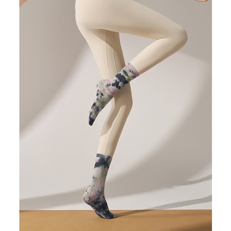 ヨガ ソックス 靴下 ピラティス タイダイ柄 | OSYAREVO | 詳細画像1 
