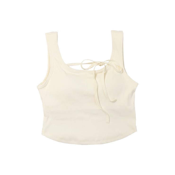 ヨガウェア トップス カップ付き タンクトップ リブ | OSYAREVO | 詳細画像23 