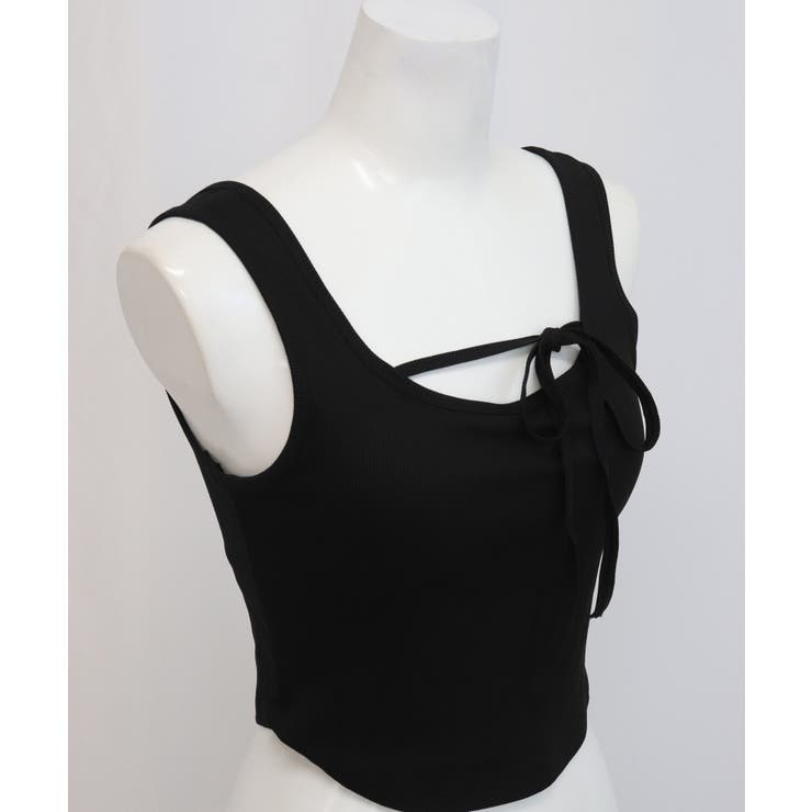 ヨガウェア トップス カップ付き タンクトップ リブ | OSYAREVO | 詳細画像37 