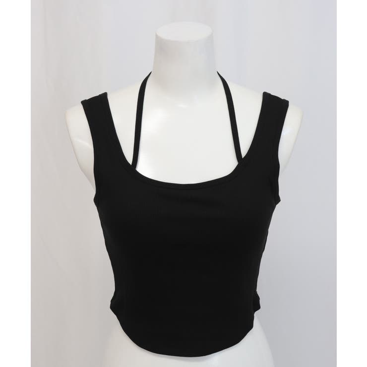 ヨガウェア トップス カップ付き タンクトップ リブ | OSYAREVO | 詳細画像38 