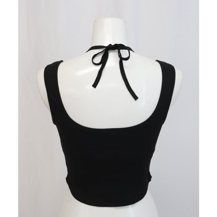 ヨガウェア トップス カップ付き タンクトップ リブ | OSYAREVO | 詳細画像39 