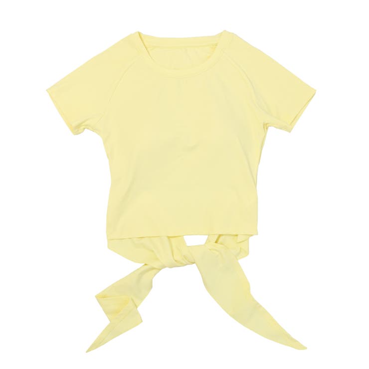 ヨガウェア トップス カップ付き バックリボン 半袖 | OSYAREVO | 詳細画像21 