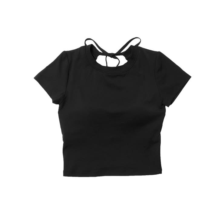 ヨガウェア トップス カップ付き バックオープン 半袖 | OSYAREVO | 詳細画像17 