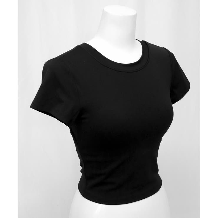 ヨガウェア トップス カップ付き バックオープン 半袖 | OSYAREVO | 詳細画像28 