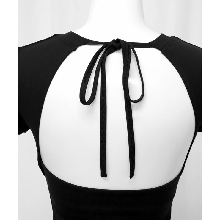 ヨガウェア トップス カップ付き バックオープン 半袖 | OSYAREVO | 詳細画像30 