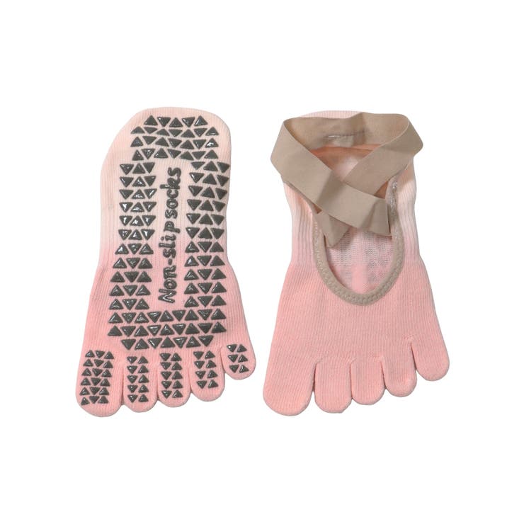 ヨガ ソックス 靴下 5本指 ピラティス クロスバンド	 | OSYAREVO | 詳細画像24 