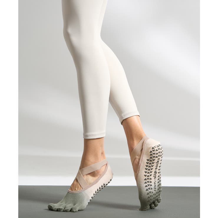 ヨガ ソックス 靴下 5本指 ピラティス クロスバンド	 | OSYAREVO | 詳細画像17 