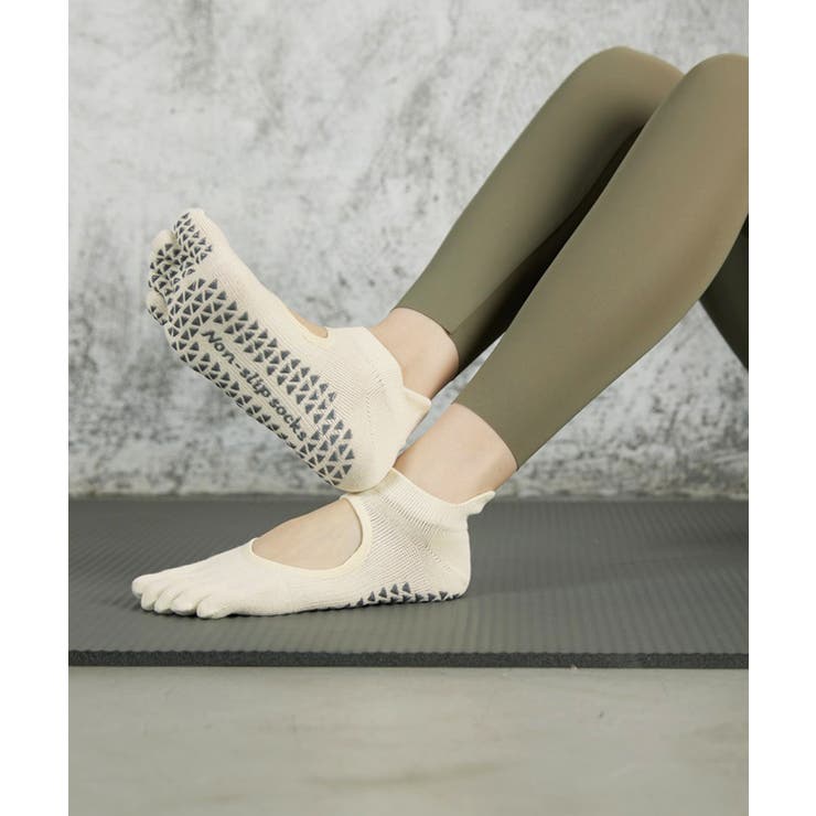 ヨガ ソックス 靴下 5本指 ピラティス	 | OSYAREVO | 詳細画像3 