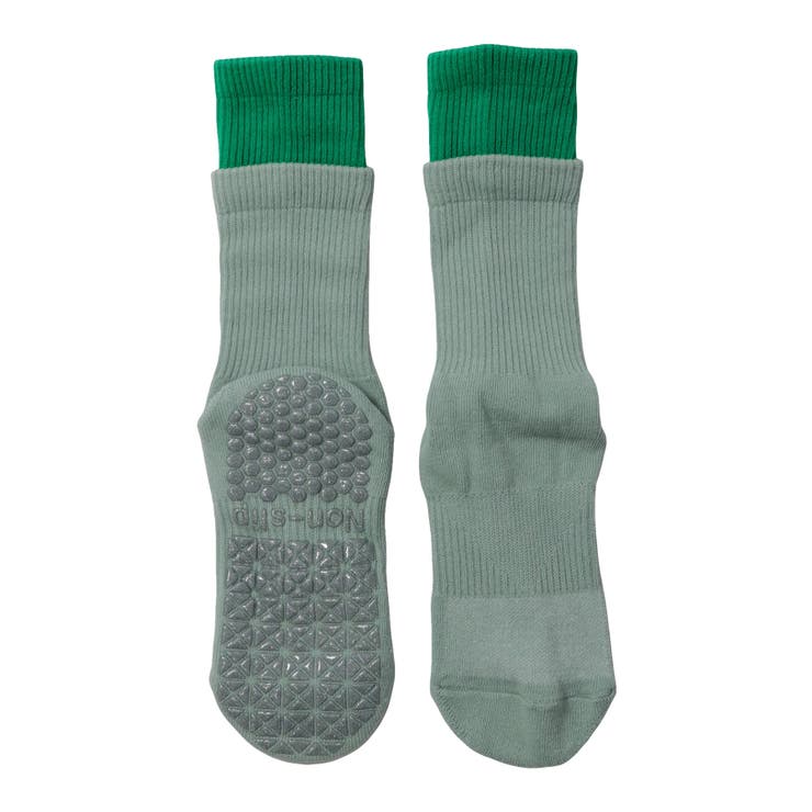 ヨガ ソックス 靴下 ピラティス レイヤード風	 | OSYAREVO | 詳細画像22 