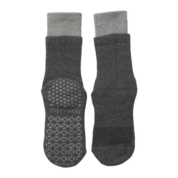 ヨガ ソックス 靴下 ピラティス レイヤード風	 | OSYAREVO | 詳細画像25 