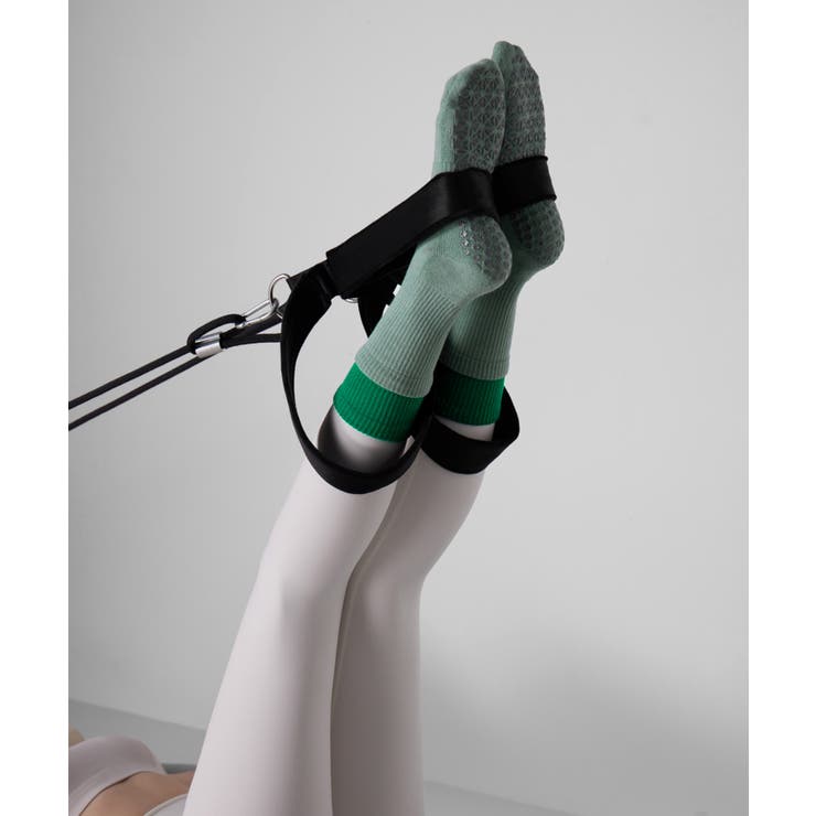 ヨガ ソックス 靴下 ピラティス レイヤード風	 | OSYAREVO | 詳細画像12 