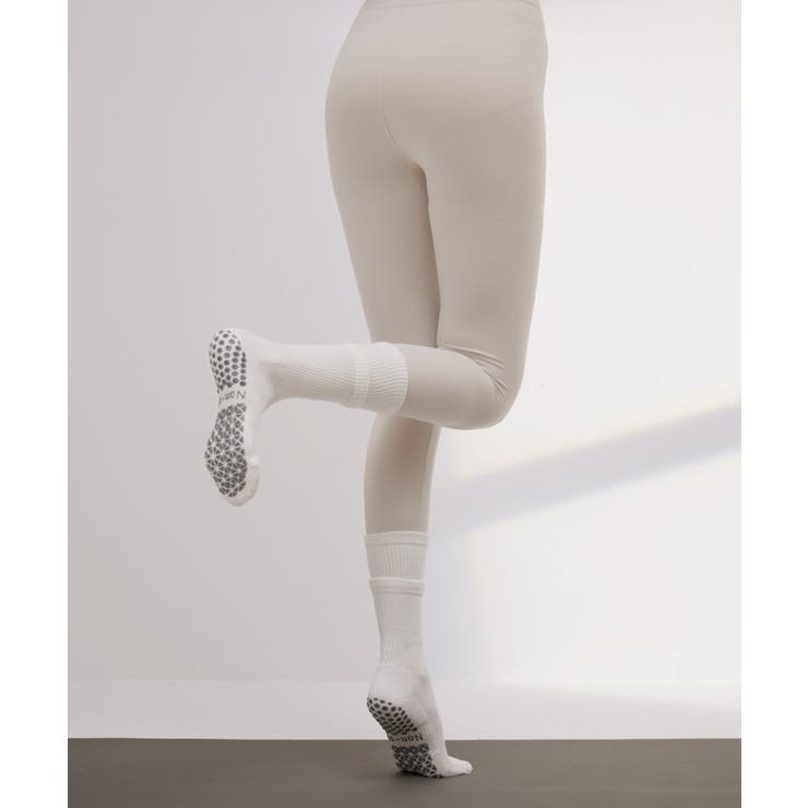 ヨガ ソックス 靴下 ピラティス レイヤード風	 | OSYAREVO | 詳細画像3 