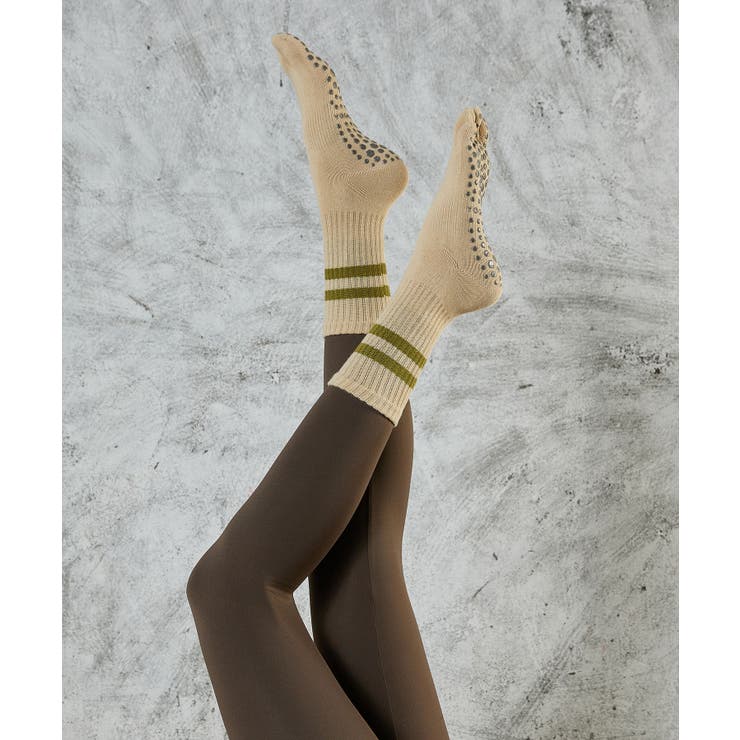 ヨガ ソックス 靴下 5本指 ピラティス 2本ライン	 | OSYAREVO | 詳細画像5 