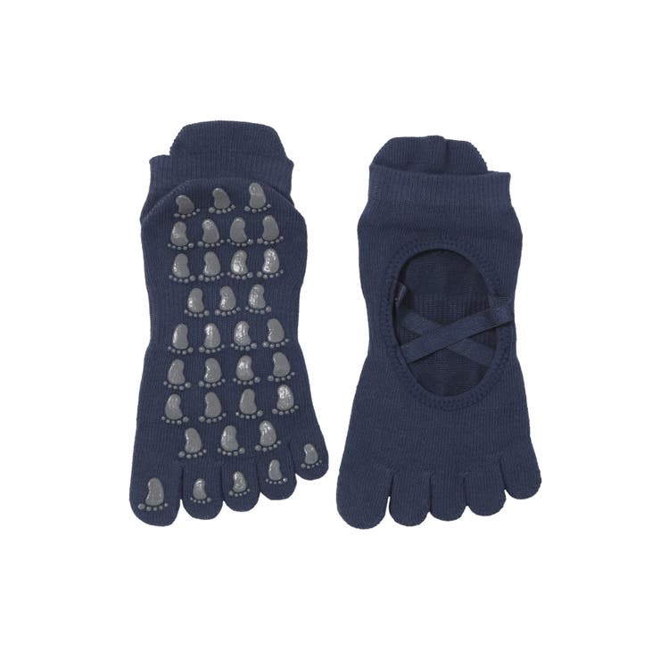 ヨガ ソックス 靴下 5本指 ピラティス クロスバンド | OSYAREVO | 詳細画像15 