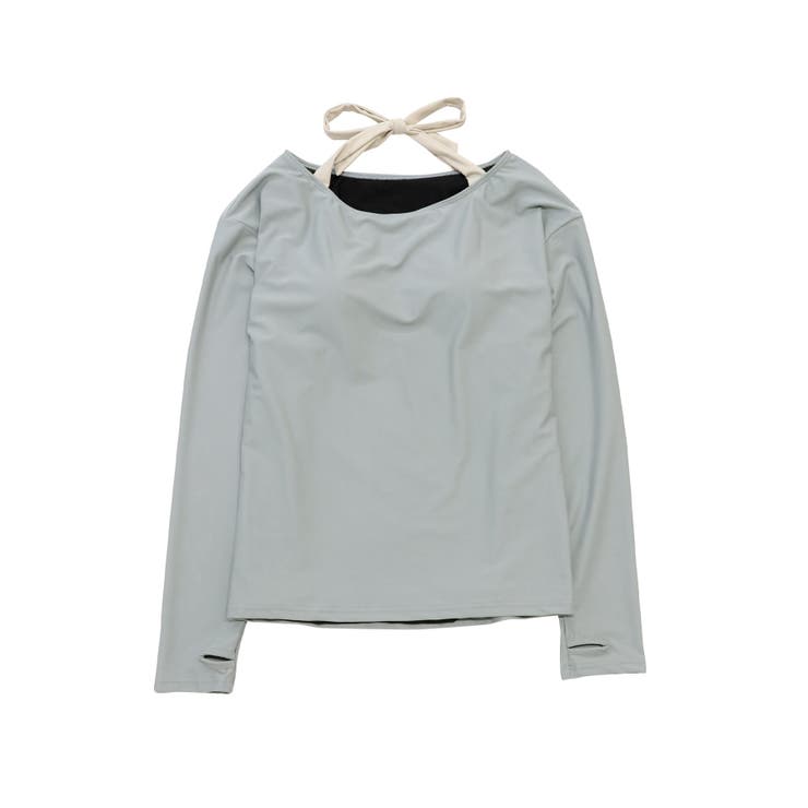 インナー 一体型 ボートネック | OSYAREVO | 詳細画像14 