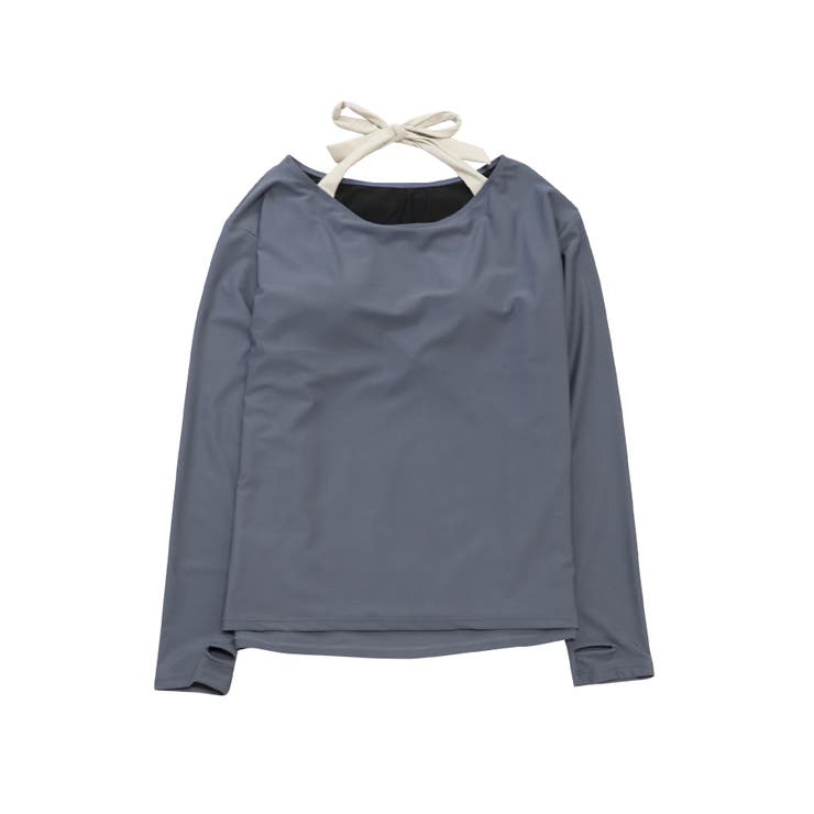 インナー 一体型 ボートネック | OSYAREVO | 詳細画像16 