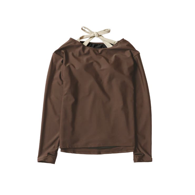 インナー 一体型 ボートネック | OSYAREVO | 詳細画像20 