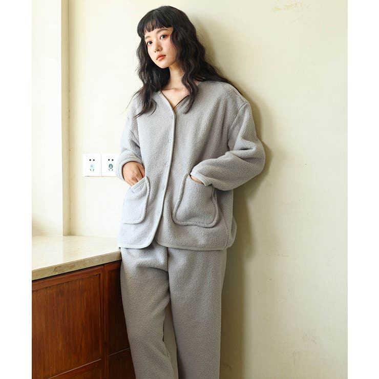 AMERI vintage ルームウェア　パジャマ　カーディガン　ノベルティ AMERI vintage ルームウェア パジャマ カーディガン ノベルティ AMERI