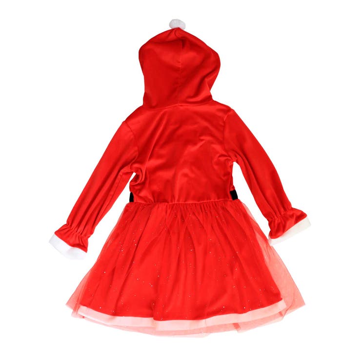 キッズ コスプレ クリスマスサンタ チュールワンピース | OSYAREVO | 詳細画像10 