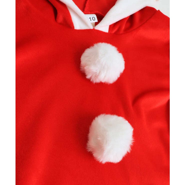 キッズ コスプレ クリスマスサンタ チュールワンピース | OSYAREVO | 詳細画像11 