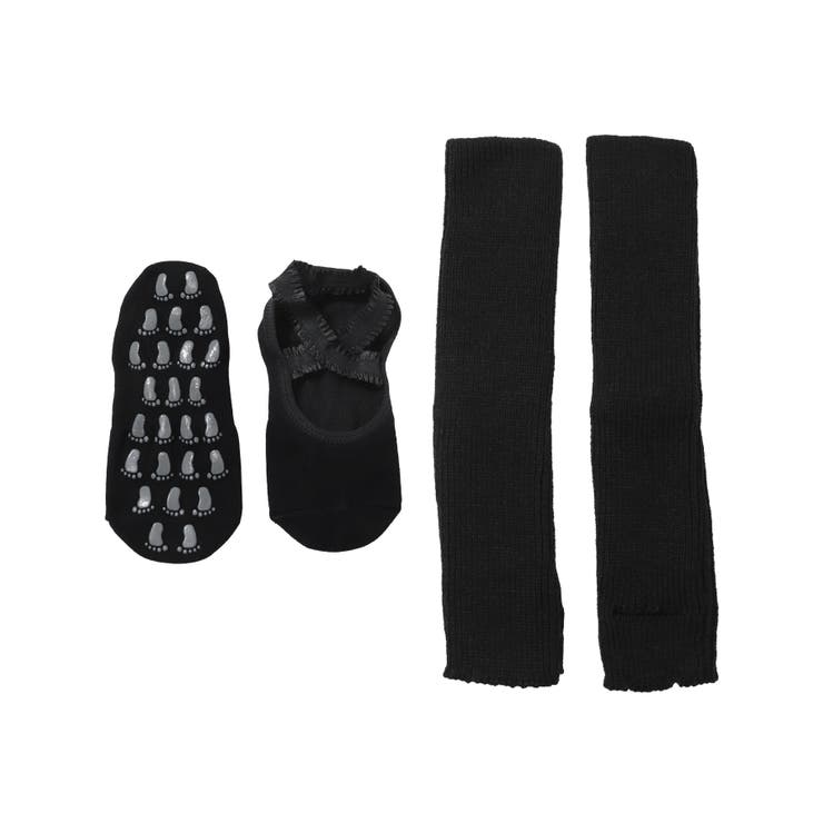 ヨガ ソックス 靴下 ピラティス レッグウォーマー セット	 | OSYAREVO | 詳細画像10 