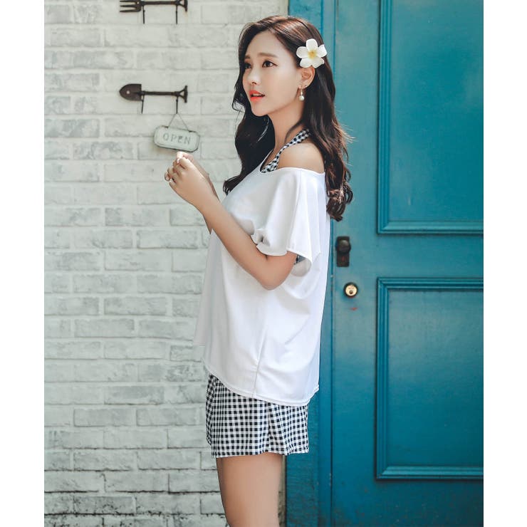 ラッシュガード 体型カバー 水着 レディース | OSYAREVO | 詳細画像3 