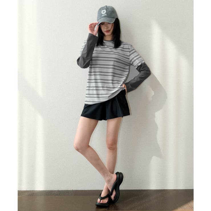 【紫外線カット率99％以上】水着 レディース 体型カバー | OSYAREVO | 詳細画像40 