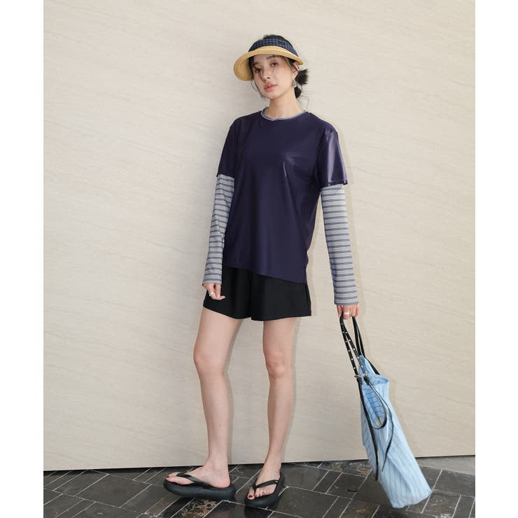 【紫外線カット率99％以上】水着 レディース 体型カバー | OSYAREVO | 詳細画像12 