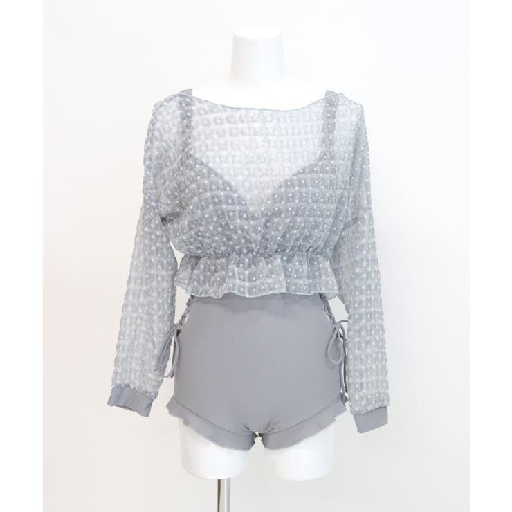 トップス付き サイドレースアップ フリル | OSYAREVO | 詳細画像19 