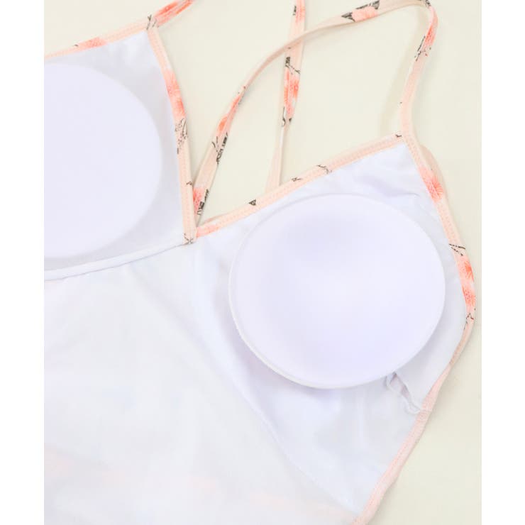 シアー カーディガン 付き ラッフルフリル ワンピース 水着 | OSYAREVO | 詳細画像22 