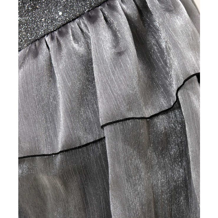 ラメ混 フリル リボン ワンピース 水着 | OSYAREVO | 詳細画像19 