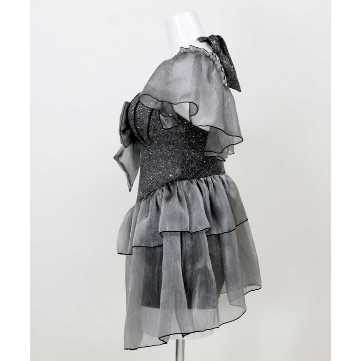 ラメ混 フリル リボン ワンピース 水着 | OSYAREVO | 詳細画像10 