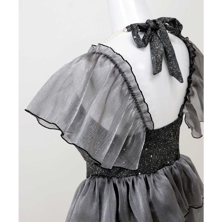 ラメ混 フリル リボン ワンピース 水着 | OSYAREVO | 詳細画像17 