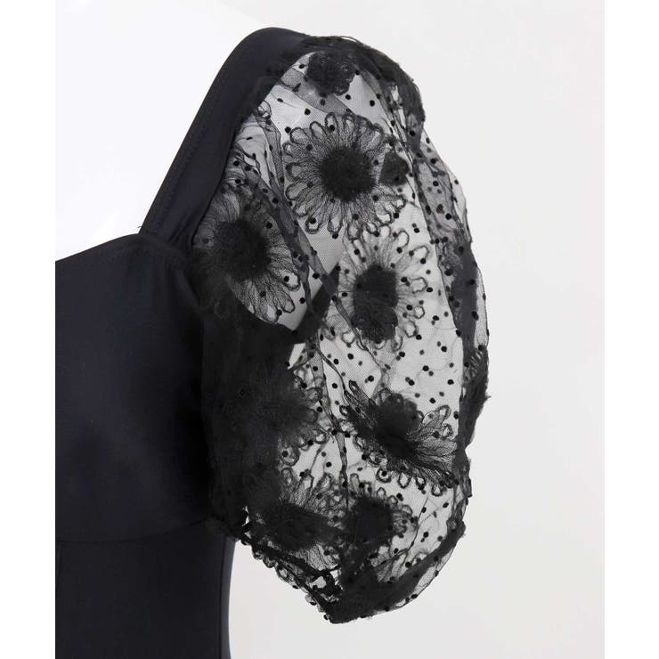 チュール フラワー バックシャン ワンピース 水着 | OSYAREVO | 詳細画像17 