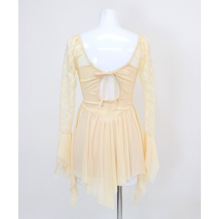 ドッキングレース サグ フリル ワンピース 水着 レディース | OSYAREVO | 詳細画像8 