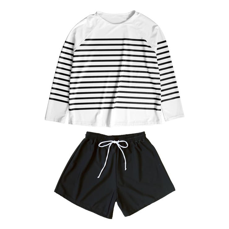 体型カバー ラッシュガード セットアップ | OSYAREVO | 詳細画像27 